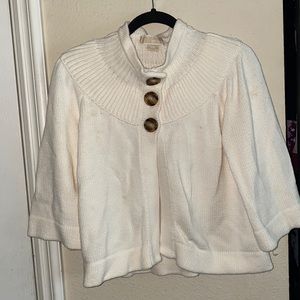 Michael Kors 3 Button Knit Sweater Cardigan